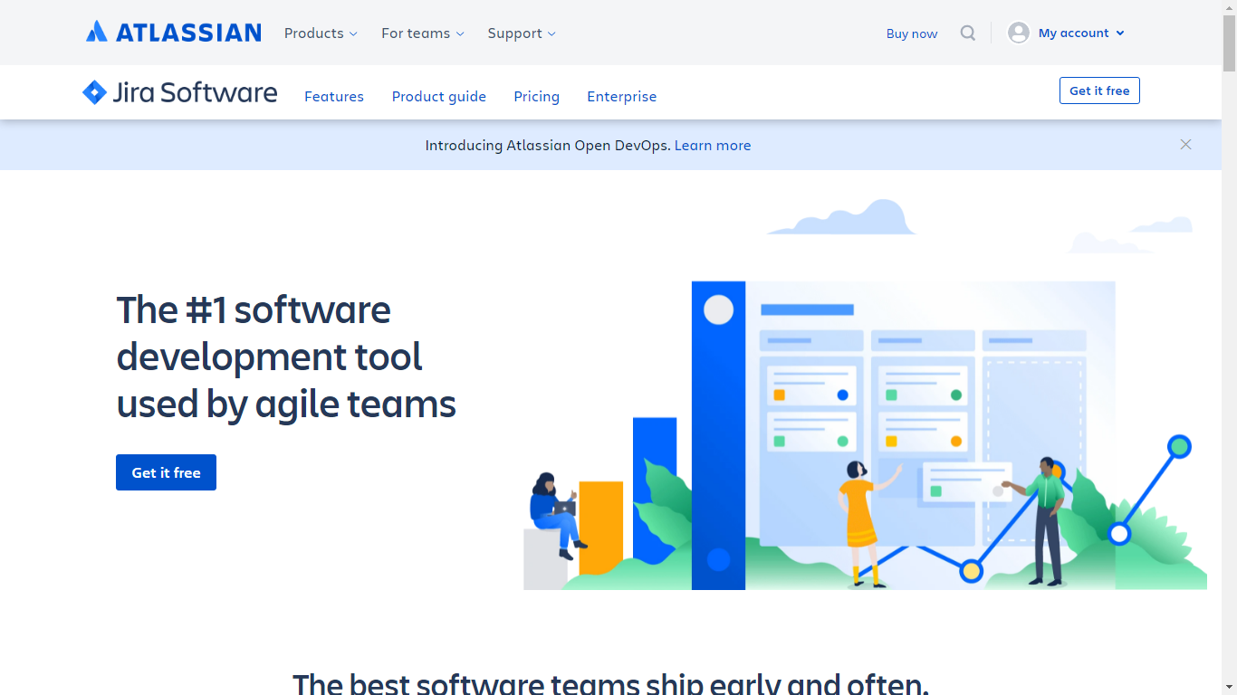 Atlassian Jira Product Page